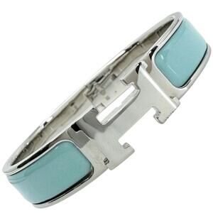 HERMES Silver Bracelet